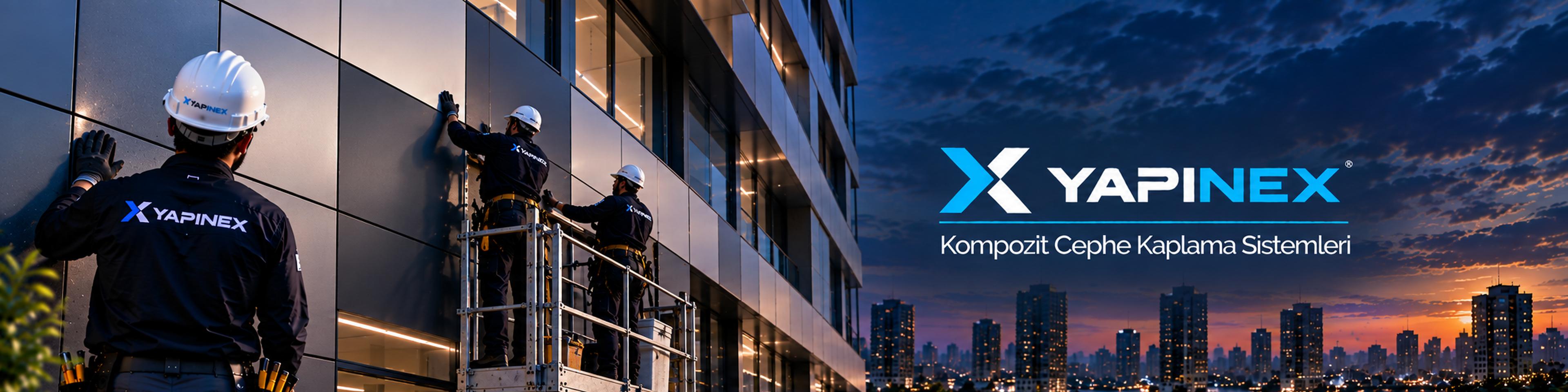 Kompozit Cephe Kaplama Sistemleri ve YAPINEX marka alanı
