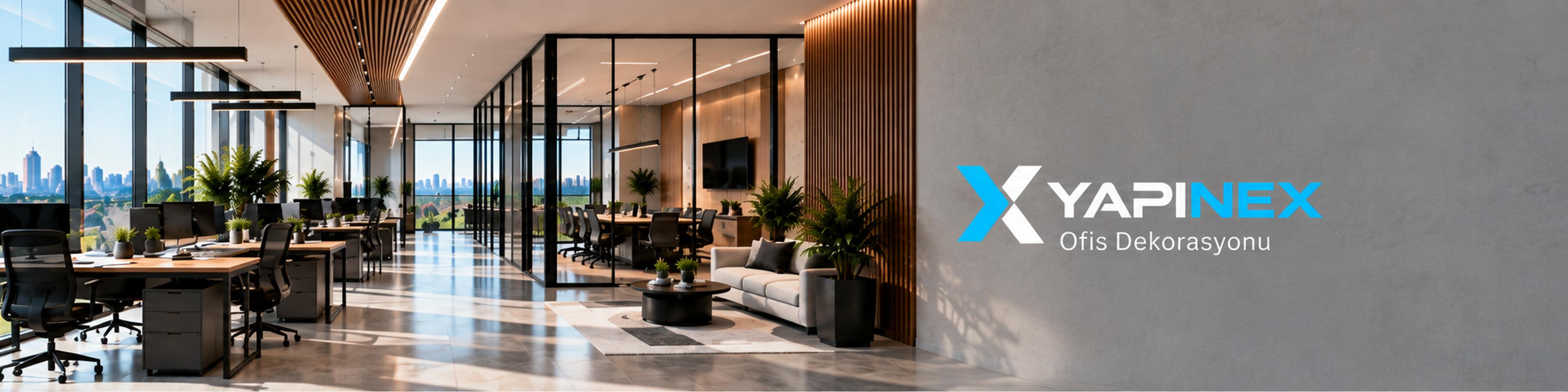 Ofis Dekorasyonu ve YAPINEX marka alanı