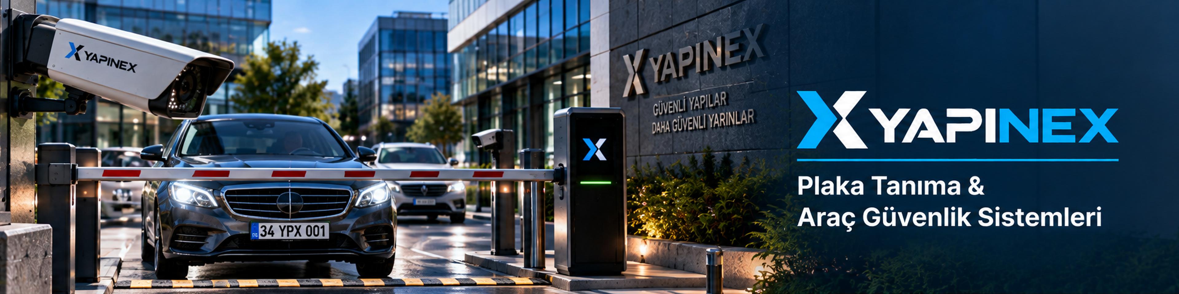 Plaka Tanıma & Araç Güvenlik Sistemleri ve YAPINEX marka alanı