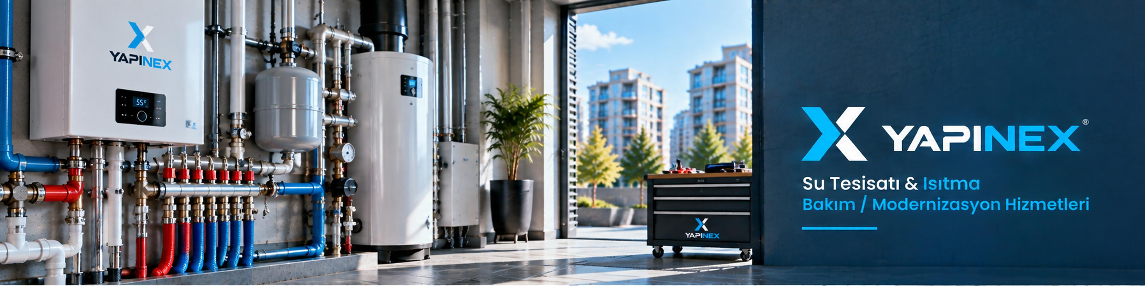 Su Tesisatı & Isıtma Bakım / Modernizasyon Hizmetleri ve YAPINEX marka alanı