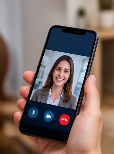 Mobil cihaz üzerinden interkom iletişimi